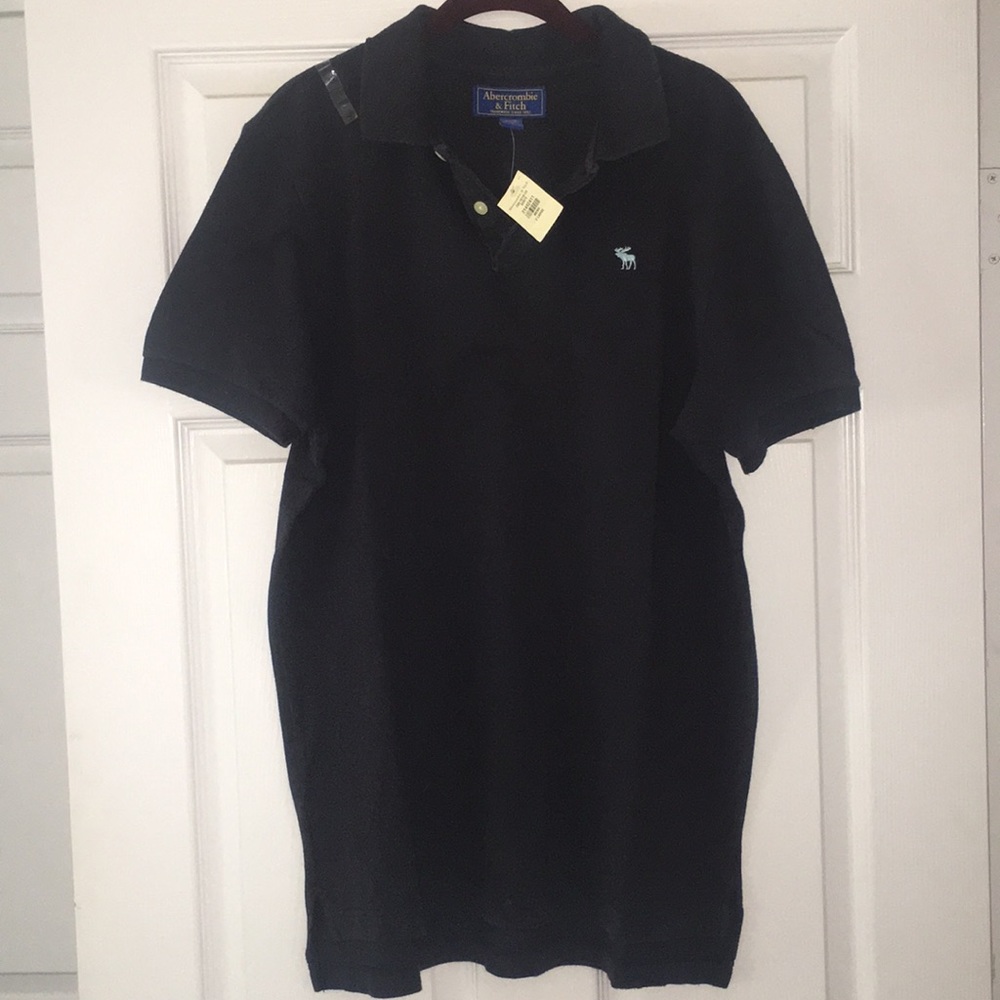 Abercrombie & Fitch Navy Polo